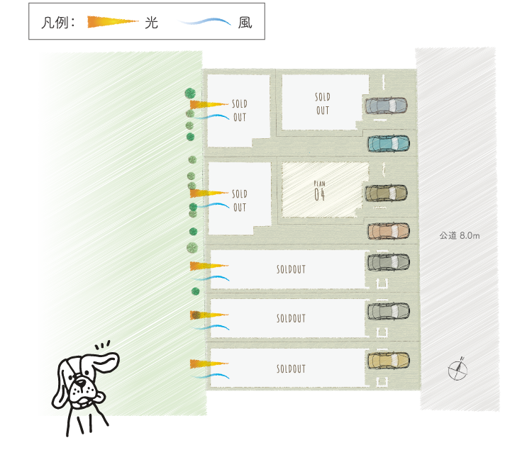 全体区画図