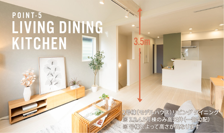 POINT-5 LIVING DINING KITCHEN