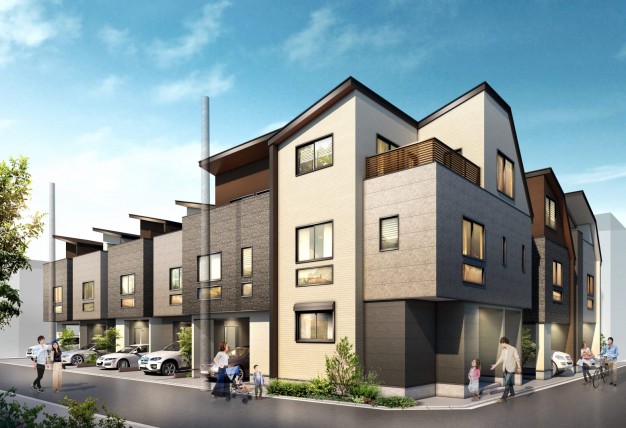 ラクワ墨田八広モデルハウスで地元墨田のアーティスト作品を展示