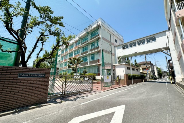 松江第二中学校（徒歩10分・約800m）